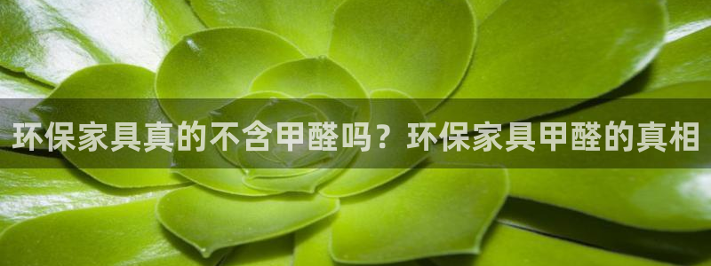 杏耀app怎样申请：环保家具真的不含甲醛吗？环保家具甲醛的真
