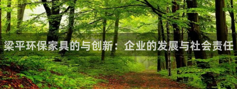 杏耀平台手机：梁平环保家具的与创新：企业的发展与社会责任