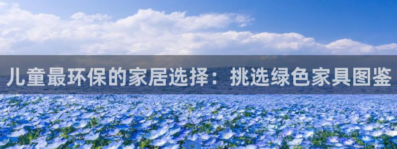 杏耀管网登录：儿童最环保的家居选择：挑选绿色家具图鉴